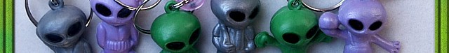Alien belt clip key chain