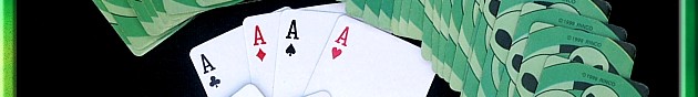 Mini alien playing cards